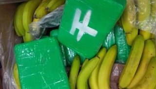 Hallan más de 100 kilos de cocaína ocultos en un camión que trasladaba bananas