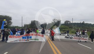 Docentes y personal de salud de Metán y Güemes se sumaron a los cortes de ruta