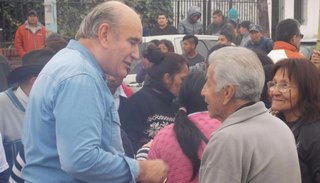Rivarola visitó a vecinos de San Pedrito