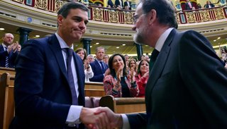 Pedro Sánchez tomó el poder en España