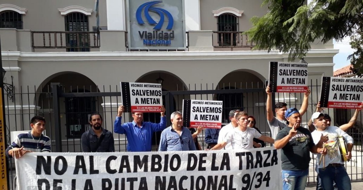 Desplante de Vialidad Nacional por el trazado de la ruta 9/34
