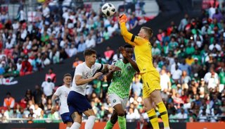 VIDEO: Perdió Nigeria, rival de Argentina, con Inglaterra