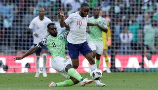 Nigeria, rival de Argentina, cayó con Inglaterra