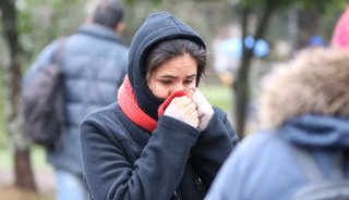 Jueves parcialmente nublado con 13 grados de máxima
