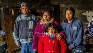 Una familia que perdió todo en un incendio pide colaboración