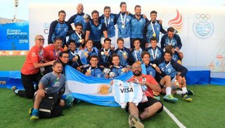 Golazo gaucho: el salteño Federico Gómez logró el oro con Los Leones