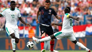 Croacia, uno de los rivales de Argentina, le ganó a Senegal 2 a 1