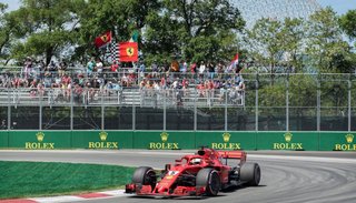 Vettel fue contundente y se quedó con la pole en Canadá