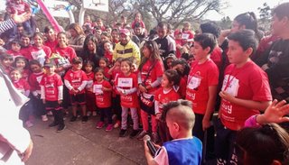 Los chicos tuvieron su espacio dedicado al esparcimiento