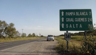 Piden prudencia al circular por la Ruta 34