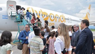 Mañana será el vuelo inaugural de Flybondi
