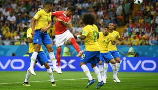 La queja fue solo brasileña y la alegría esta vez fue suiza