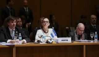 Michetti participó de la Cumbre del Mercosur