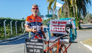 Unirá en bicicleta La Quiaca con Ushuaia