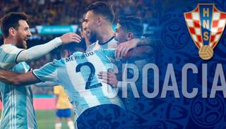 Las frases que encendieron la previa de Argentina-Croacia