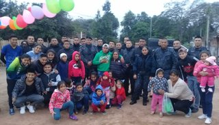 Festejo con tinte social