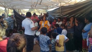 Campañas solidarias de clubes por el interior