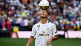 Hazard, presentado como refuerzo del Real Madrid