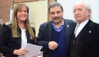 Homenaje a exsecretarios de la Unju