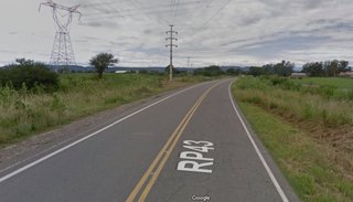 Abuelo intentó cruzar la ruta y fue embestido por un colectivo