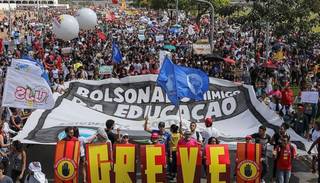 Huelga general en Brasil para rechazar la reforma del sistema previsional de Bolsonaro