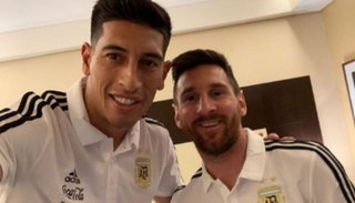 Messi le envió un mensaje a los hijos de Andrada