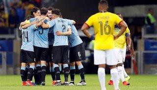 Mirá la goleada. Uruguay apabulló a Ecuador 4-0