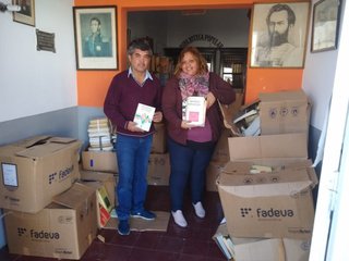 Mil libros para la Biblioteca Municipal de La Merced