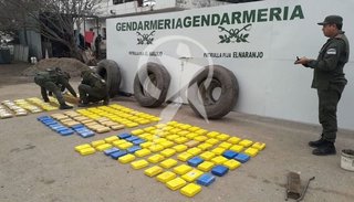 Video. Incautaron más de 285 kilos de cocaína en Rosario de la Frontera