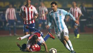 Argentina pierde 1 - 1 ante Paraguay