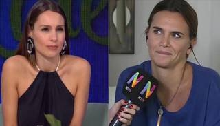 El incómodo cruce de Pampita con Amalia Granata por el aborto legal