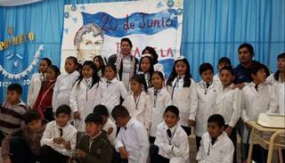 Donación de intendenta electa de Humahuaca