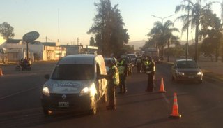 Importante operativo de Seguridad Vial en la avenida Paraguay