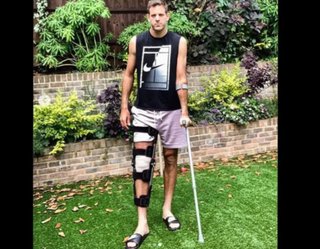 Se confirmó la lesión de Del Potro: fractura en la rótula derecha