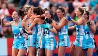 Las Leonas vencieron por 2 a 1 a Bélgica