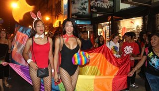Arte y marcha del orgullo Lgbtttiq+