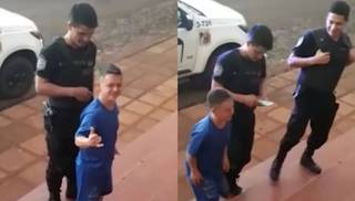 VIDEO. Policías grabaron y se burlaron de un detenido con enanismo y causó indignación