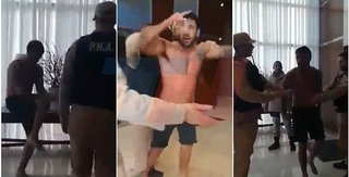 Video. Así detuvieron al empresario acusado de ahorcar a su expareja