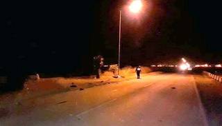 Falleció el acompañante del motociclista que chocó con un remís en la ruta 36