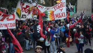 Marcharon a 17 años de la Masacre de Avellaneda