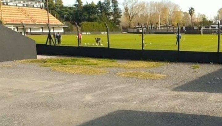 La pelota se volvió a manchar