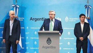 Alberto Fernández realizará esta noche el anuncio sobre la nueva cuarentena