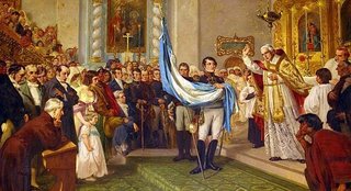 Honor y gloria eterna al gran revolucionario, licenciado y general Manuel Belgrano