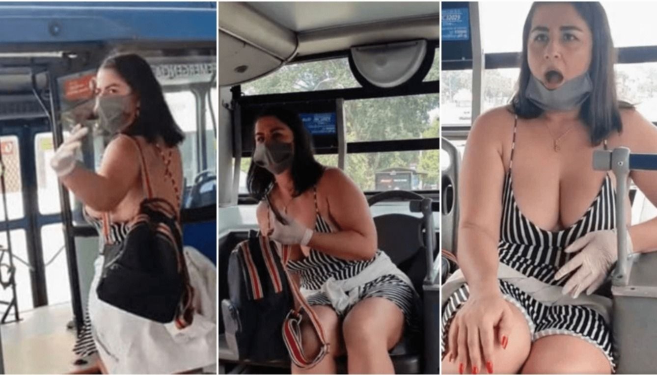 Porno publico en bus Escandalo En Colombia Grabaron Un Video Porno En Un Bus Publico En Plena Cuarentena
