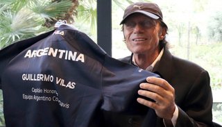 Vilas, capitán honorario de la Copa Davis