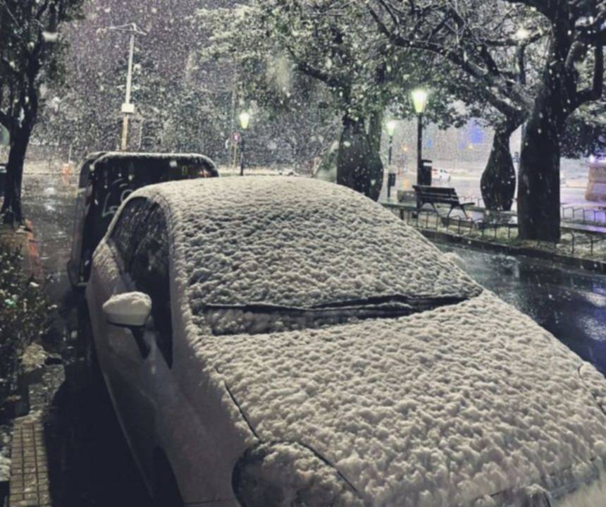 Ola de frío polar en todo el país: nevó en Córdoba luego de 14 años- Ola de frío polar en todo el país: nevó en Córdoba luego de 14 años