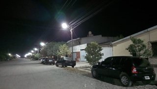 El Carmen avanza en la luminaria led en distintos barrios