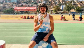 Federico Guerrero fue oro en Cochabamba