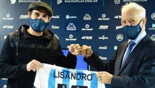“Licha” López firmó el contrato para su tercer regreso a Racing