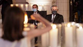 Alberto pidió construir una Argentina "unida y solidaria"